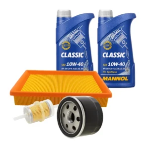 Filterpaket Lombardini LDW 502 FOCS + 2 liter Motoröl – Minicar-Tec